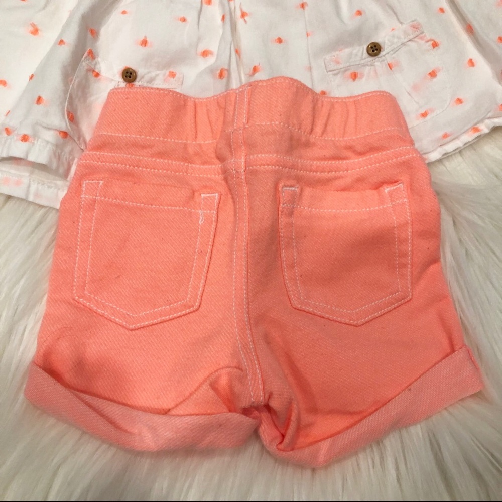 Neon Shorts + Top Set - Picture 3 of 4